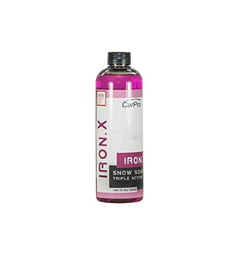 CarPro IronX Snow Soap 500 ml, Schiuma di prelavaggio con IronX)