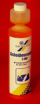 Cartechnic - Detergente per vetri concentrato, 250 ml