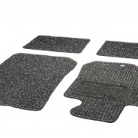 Cartrend 454013 - Set di tappetini in tessuto "Textura", 4 pezzi, misura B