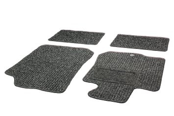 Cartrend 454013 - Set di tappetini in tessuto "Textura", 4 pezzi, misura B