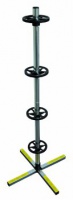 Cartrend 50207 - Carrello porta pneumatici, misura XXL, per pneumatici larghi fino a 285 mm