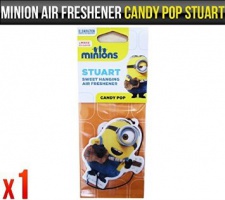 Cattivissimo Me Minion Stuart Candy Pop Profumo Deodorante Per Auto Originale x 1