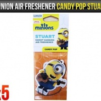 Cattivissimo Me Minion Stuart Candy Pop Profumo Deodorante Per Auto Originale x 5