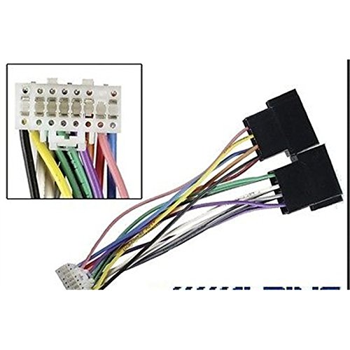 Cavo adattatore connettore ISO per autoradio Alpine 16 pins bianco