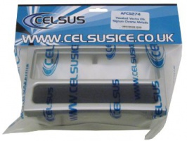 Celsus AFC5274 - Mascherina per autoradio, cromata, per Vectra e Signum