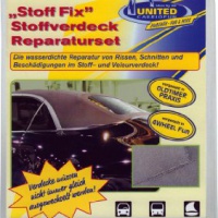 CF002 "Stoff Fix » Kit di riparazione per capote e teloni in tessuto