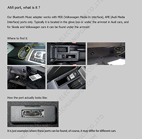 Chelink ami MMI MDI cavo di ricarica adattatore Fit Audi VW Jetta GTI gli Passat CC Tigun Touareg EOS per iPhone 8/7/6s/6/5s/5 C//Plus
