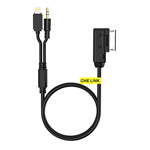 Chelink audio cavo adattatore di ricarica per iPhone 6/6 Plus/6s/5/5S/5 C/se/iPod iPad Fit Audi A3 A4 A5 A6 A8 Q5 Q7