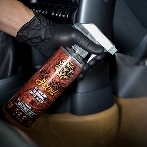 Chemical Guys AIR_102_16 Leather Scent Premium Air Freshener and Odor Eliminator (16 oz) by Chemical Guys