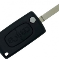 Chequers Motorstore New Citroen 2 Button Keyfob Case & Blade For C1 C2 C3 C4 C5 C6 Picasso Va2
