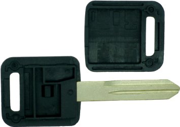 Chequers Motorstore NEW NISSAN Transponder Square Key Fob & Blade