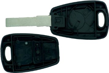 Chequers Motorstore nuovo Fiat Bravo Punto Doblo 1 pulsante telecomando portachiavi custodia a libro In