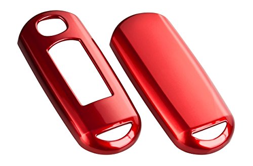 Chiave di chiave di fascia rosso metallizzato C35 per Mazda 6 Mazda CX-5 Mazda 3 Mazda CX-9 Mazda CX-7