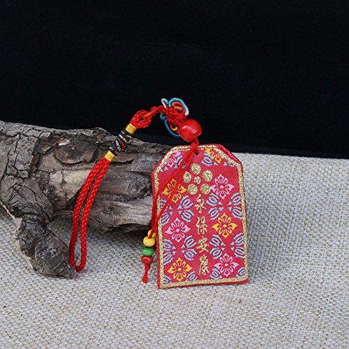 cinese naturale Lucky amuleto punte Lucky Silk bag auto accessori