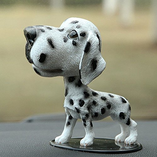 Cogeek, decorazione per cruscotto dell’auto a forma di cane con testa dondolante