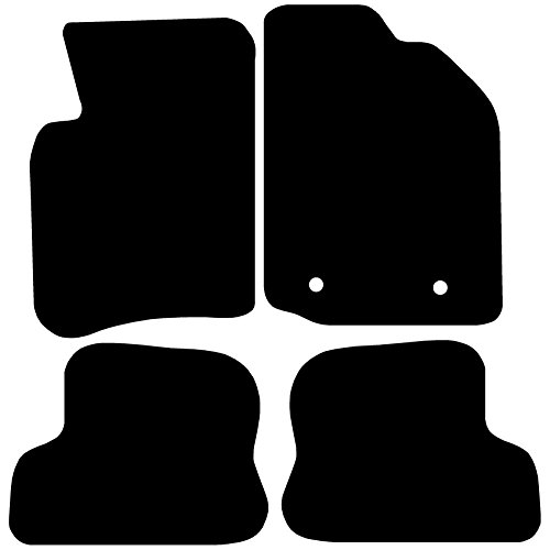 Connected Essentials - Set di tappetini per auto, per vetture  Aygo (2005-2010)