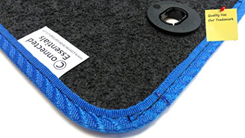 Connected Essentials Set di tappetini per auto, robusti, su misura, (Compatibilità non garantita con veicoli con guida a sinistra)