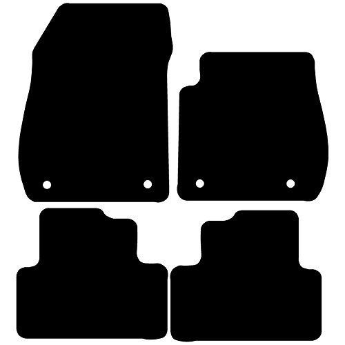 Connected Essentials Set di tappetini per auto, robusti, su misura per  Astra J MK5 (2004-2010), (Compatibilità non garantita con veicoli con guida a sinistra)