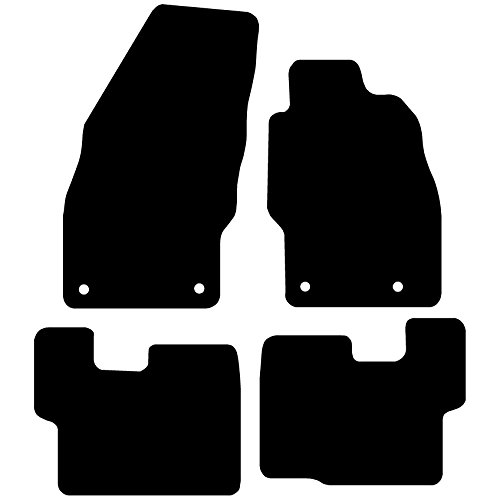 Connected Essentials - Tappetini per auto su misura, per  Corsa E MK4 (2014-), compatibilità non garantita con veicoli con guida a sinistra