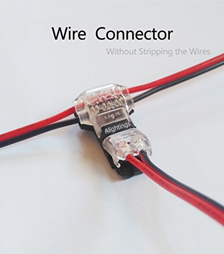 Connettori per giunzione rapida cavi, senza spelatura, compatibili con cavi 22 – 20 AWG, per usi di precisione in auto, Alightings 