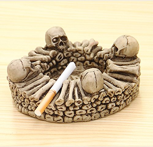 Cool Skull sigaro portacenere teschio posacenere portacenere decorazioni per la casa Celetraion bar
