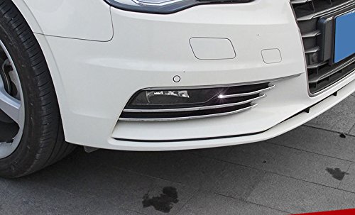 Copertura anteriore nebbia della lampada striscia in acciaio INOX 6pcs per auto di ADA3