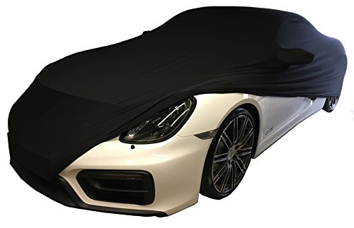 Copertura per auto per Porsche 911/991/997 Carrera/996 4S GTS/Turbo, morbida, per interni, in tessuto nero