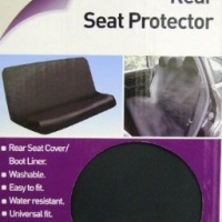 Copertura protettiva impermeabile in nylon per sedile posteriore, colore: Nero
