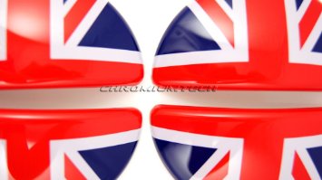 Coperture Maniglie Interne - Bandiera Britannica - In Alluminio