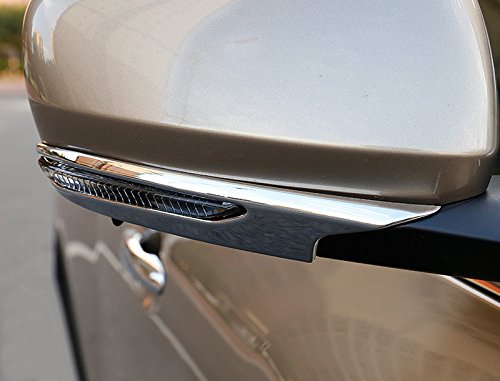 Coppia ABS cromato auto sportello laterale specchio ala fondo strisce per Koleos 2017