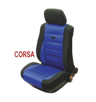 Coppia coprisedili auto CORSA/3 automodellanti cotone Made In Italy