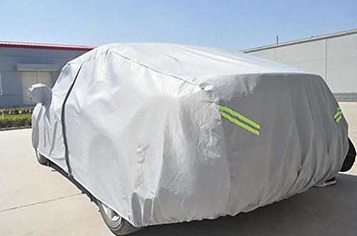 Copriauto Auto Impermeabile Pieghevole Anti UV Anti Pioggia Sole,Gray