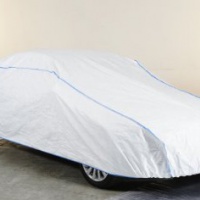 copriauto esclusivo in coupé Tyvek- per ASTON MARTIN DB7 in bianco con custodia