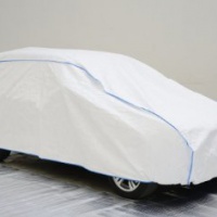 copriauto esclusivo in Tyvek - per PANDA ab 2012 colore bianco con custodia