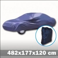 Copriauto Telo in Nylon Easy Garage Auto Copertura Pieghevole 482 x 177 x 120 cm Blu