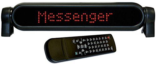 Cora 000120724 The Car Messenger Display Elettronico per Messaggi Scorrevoli