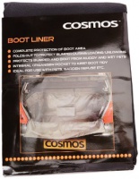 Cosmos 92614 - Ampio vassoio impermeabile per bagagliaio, colore: Nero