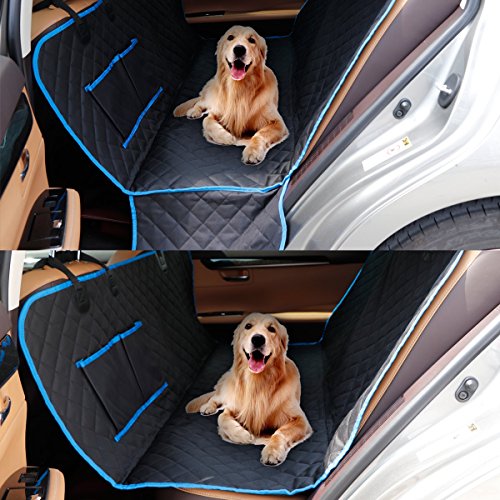Crazylynx Dog antiscivolo antigraffio impermeabile cane amaca coprisedile per sedile posteriore 148 cm x 138 cm universale Pet coprisedili auto