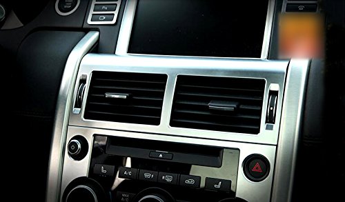 Cromo ABS console centrale AC Vent Outlet cover Trim 1PC per auto di Lrdssp