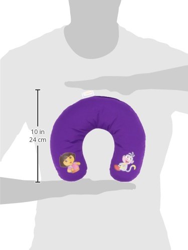 Cuscino per auto per bambini - A forma di U - Dora the Explorer - Pad cervicale – Viola