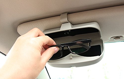 Custodia per occhiali Custodia per occhiali da sole Custodie Tasche portaoggetti Accessori grigi