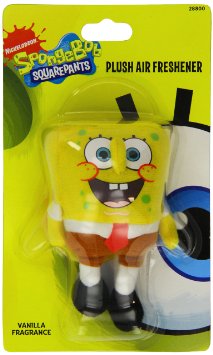 Custom Accessories 28800 - Deodorante 3D per auto, in peluche, tema: Sponge Bob