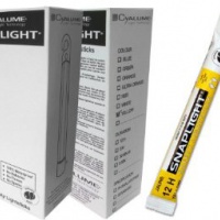 Cyalume - Scatola da 10 bastoncini luminosi 15cm SnapLight ® Gialla (6