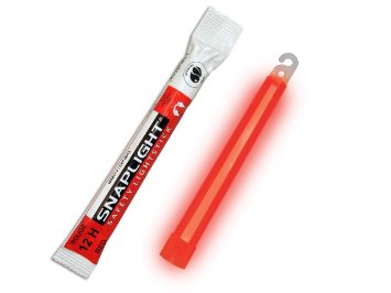 Cyalume - Scatola da 10 bastoncini luminosi 15cm SnapLight® Rosso (6