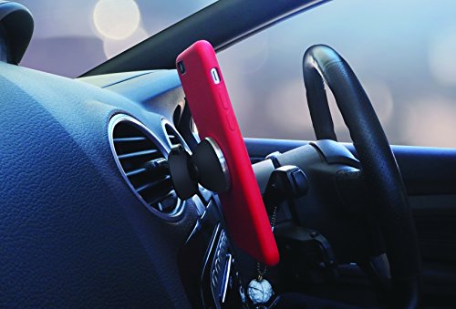 Cygnett CY1882ACVEN Car Passive holder Black holder - Holders (Mobile phone/smartphone, Car, Passive holder, Black, Apple iPhone, Samsung, 360°)