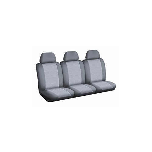 DBS 1011744 Coprisedili Auto / Utilitarie - Su Misura - Montaggio Rapido - Compatibile Airbag - Isofix