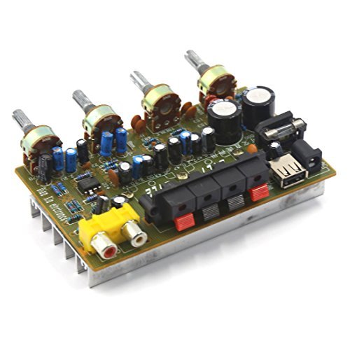 DealMux DC 12V-15V 200W LFE audio Hi-Fi consiglio amplificatore stereo di alimentazione per auto