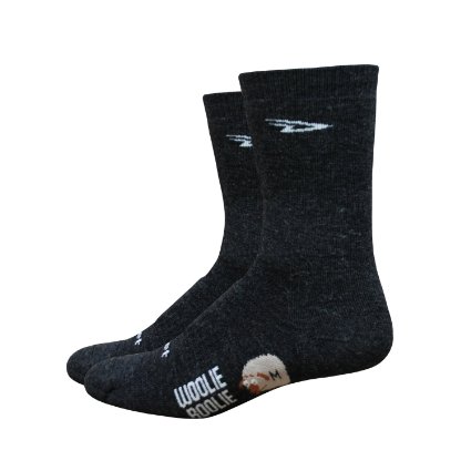 DeFeet Woolie Boolie 15.2cm Sock: Charcoal; LG
