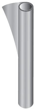 Defender A132 - Pellicola per finestrini (35%), 51 x 229 cm circa, colore: Grigio fumo