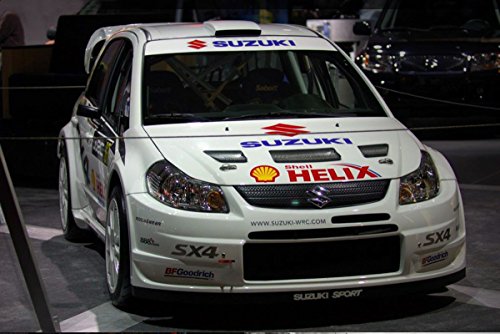 Demupai parabrezza anteriore banner decalcomania vinili adesivi per auto Suzuki (White Background)